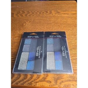 New BYS Glitter Eye Creme -Glitter Glitz Palette-Azure Blaze Lot Of 2
